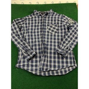 RED APE Original Plaid Long Sleeve Button Up Shirt XXL